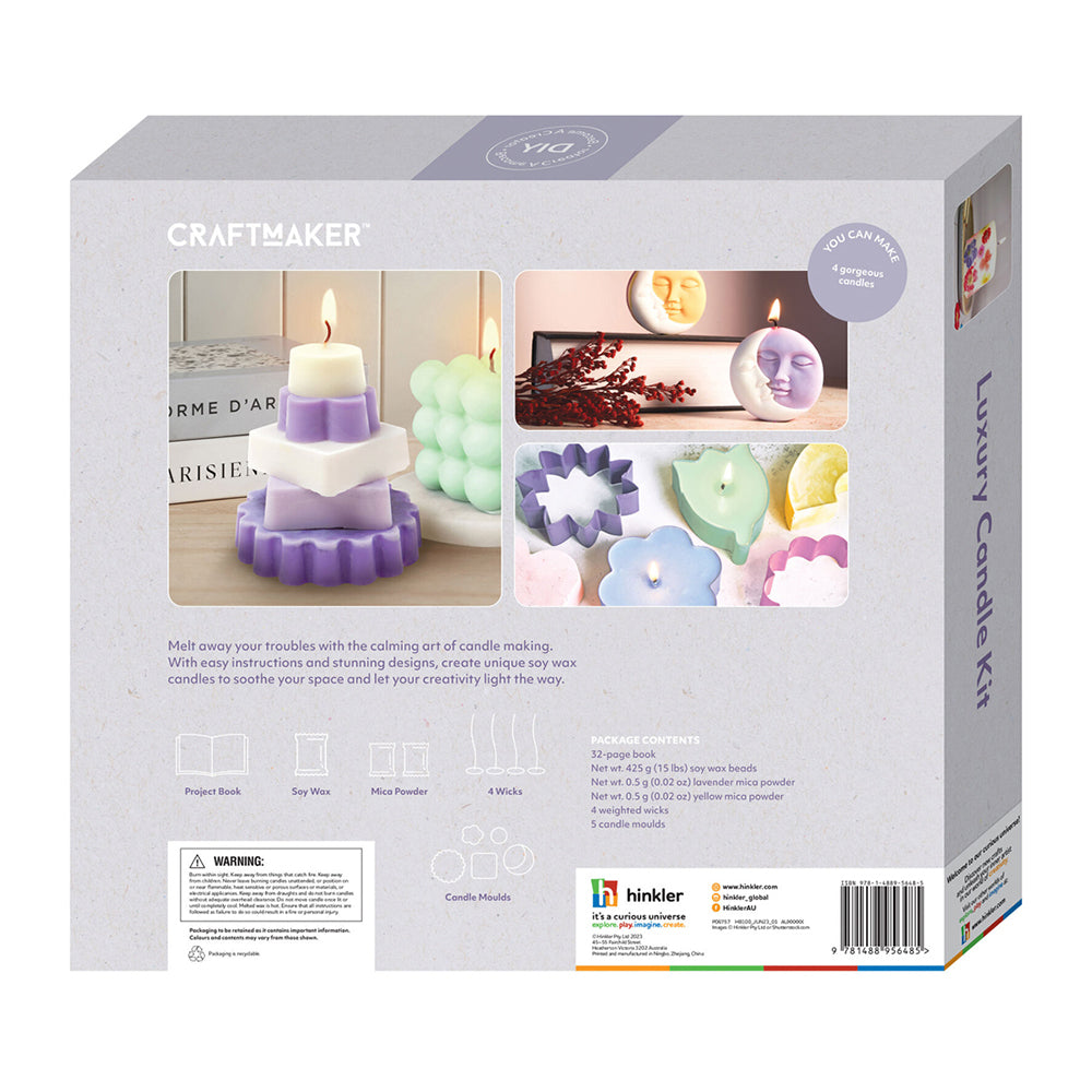 Craft Maker Luxury Candles Kit Kids Fun Activity Kit