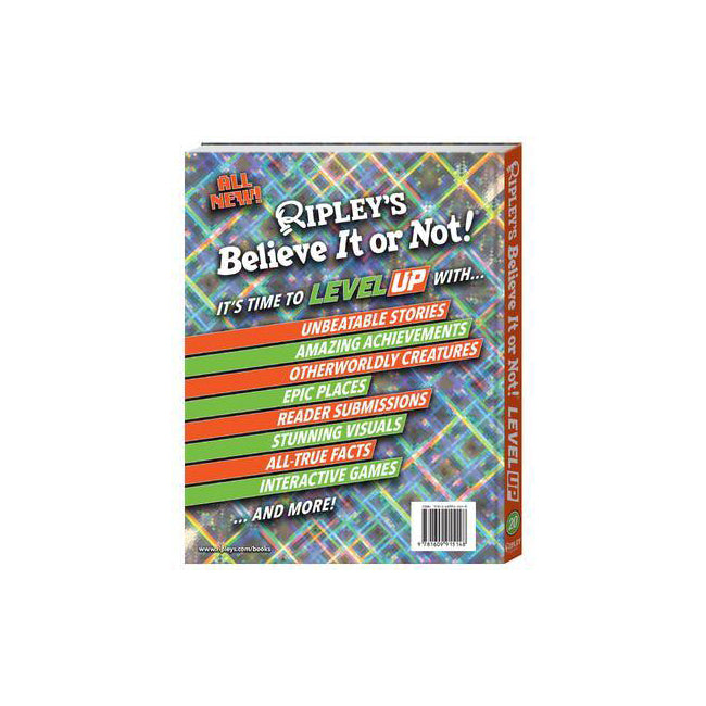 Ripley's Believe It or Not Level Up 256-Page Book Hardcover