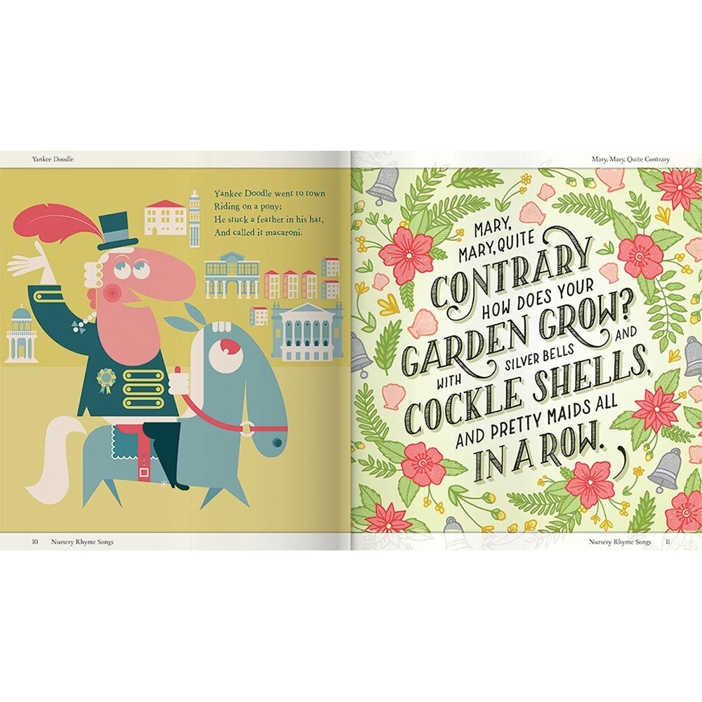 Bonney Press My Wonderful Nursery Rhyme Collection Childrens Book 2y+