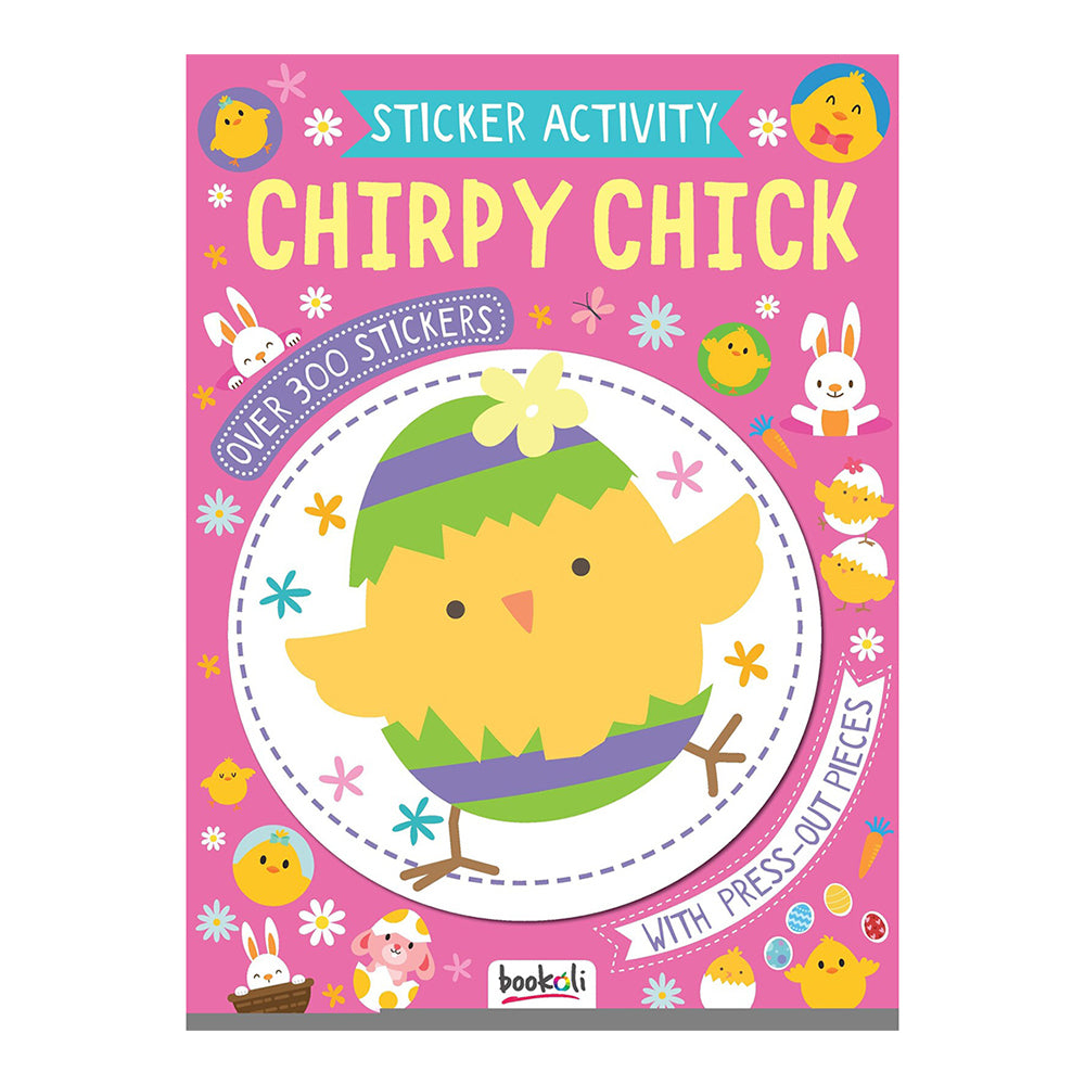 Bookoli Easter Sticker & Activity Chirpy Chick Kids Activity Book