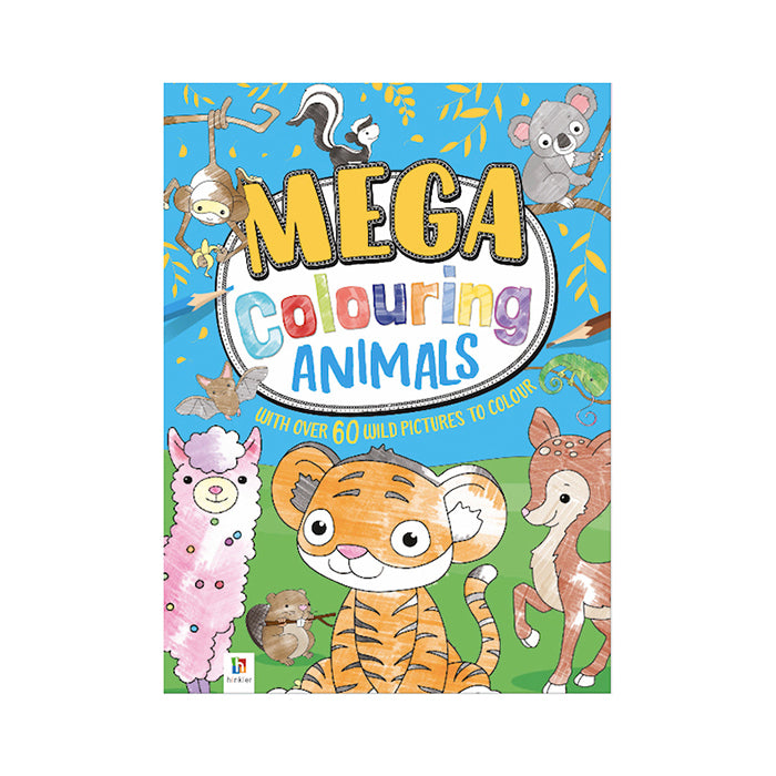 Bookoli Mega Colouring Baby Animals Kids Colouring Book