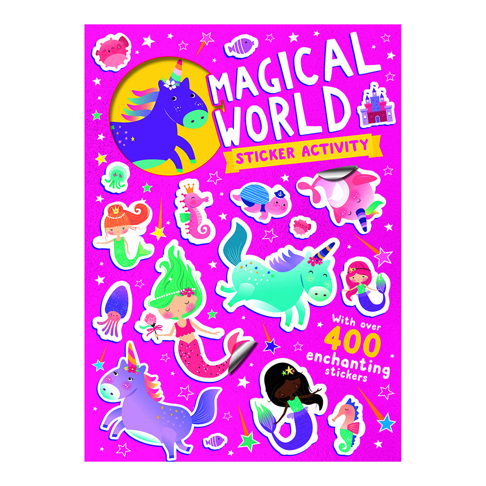 Bookoli Funky Stickers Magical World Kids Activity Book