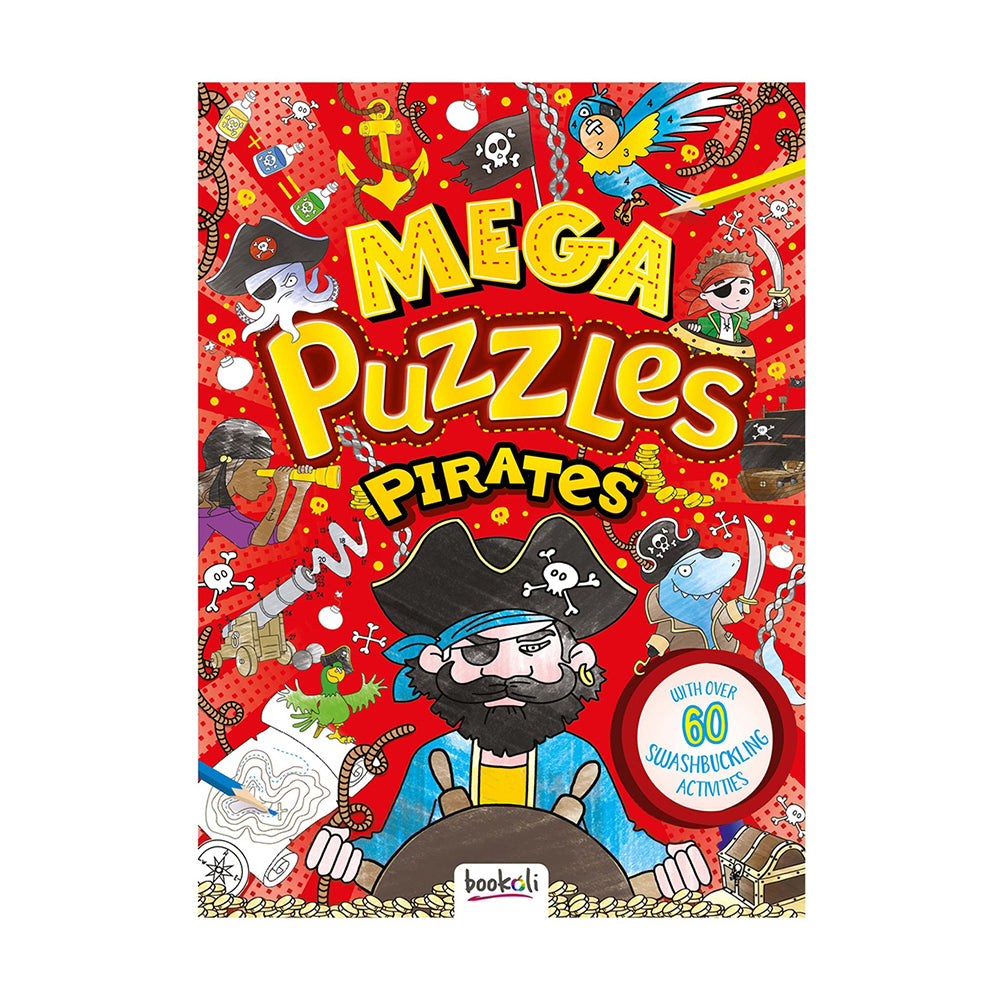 Bookoli Mega Puzzles: Pirates Childrens Puzzle Book 3y+