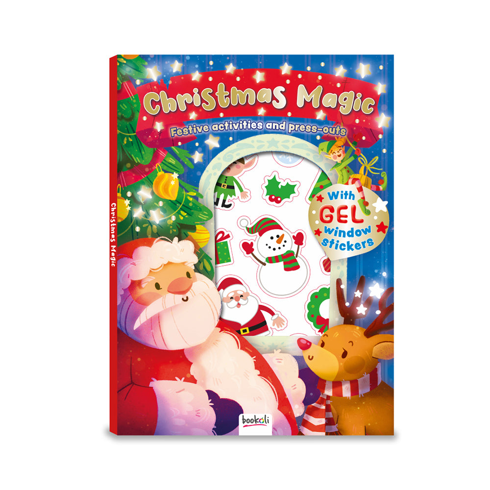 Bookoli Awesome Window Art Christmas Magic Book Festive Activity
