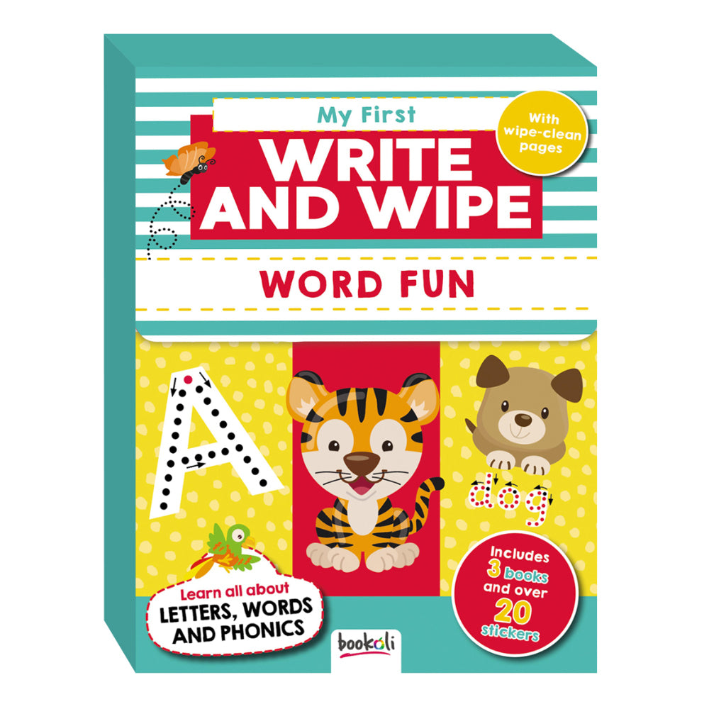 Sticker And Activity Pack Word Fun Kids/Children Activity Learning Kit