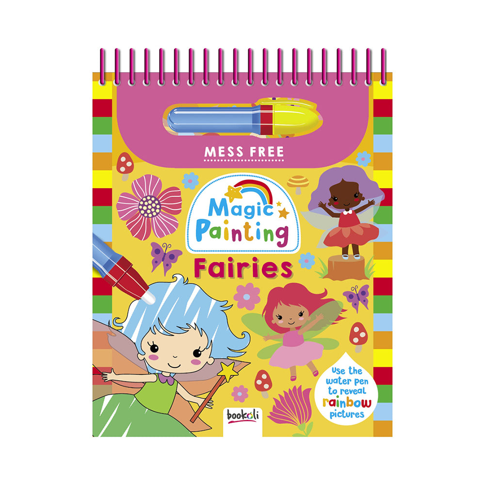 Bookoli Magic Painting Fairies Kids/Children Colouring Book 3-12y