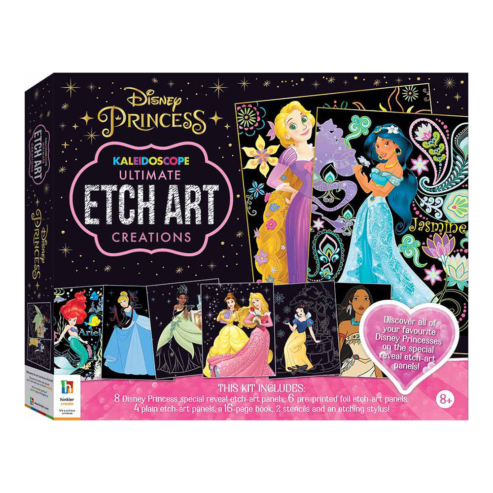 Kaleidoscope Ultimate Etch Art Kit: Disney Princess 6y+