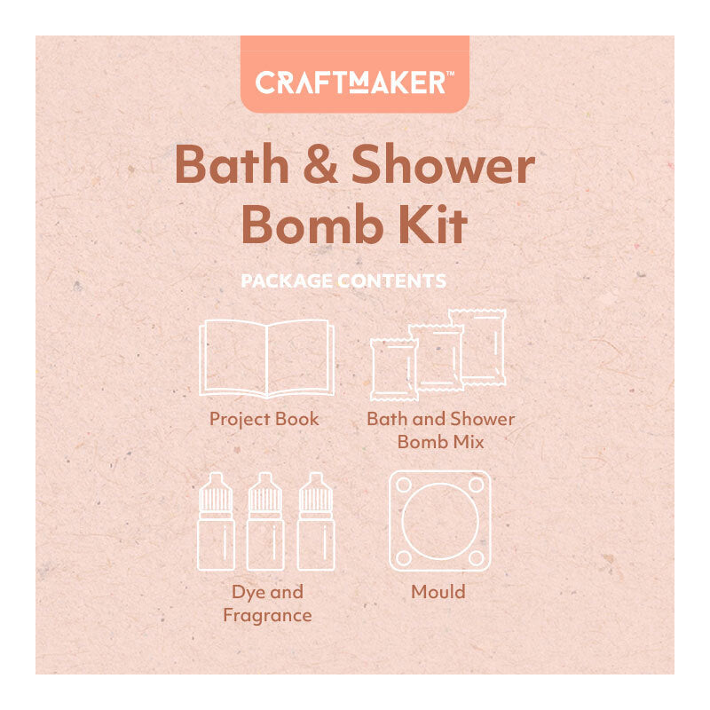 Craft Maker Bath & Shower Bombs Craft Activity Kit