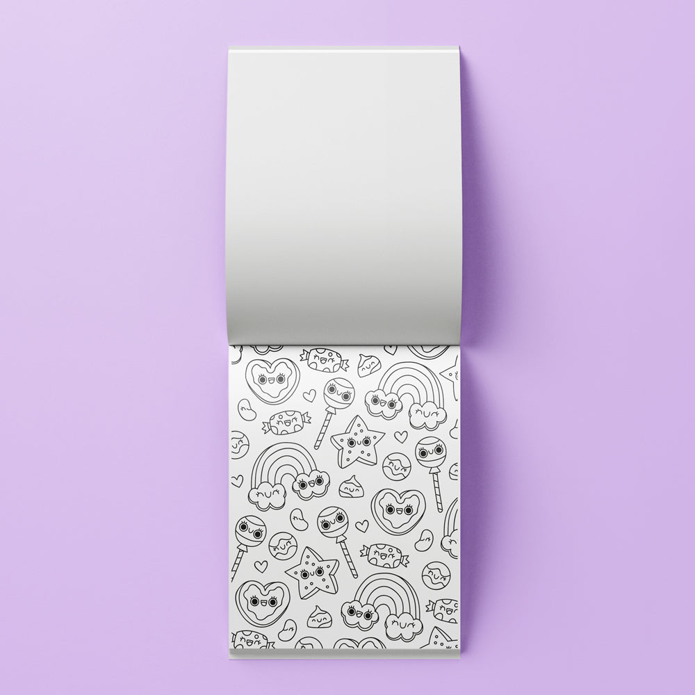 Kaleidoscope Colouring Sweet Scents Markers/Book Kit Set Kids 6-12y