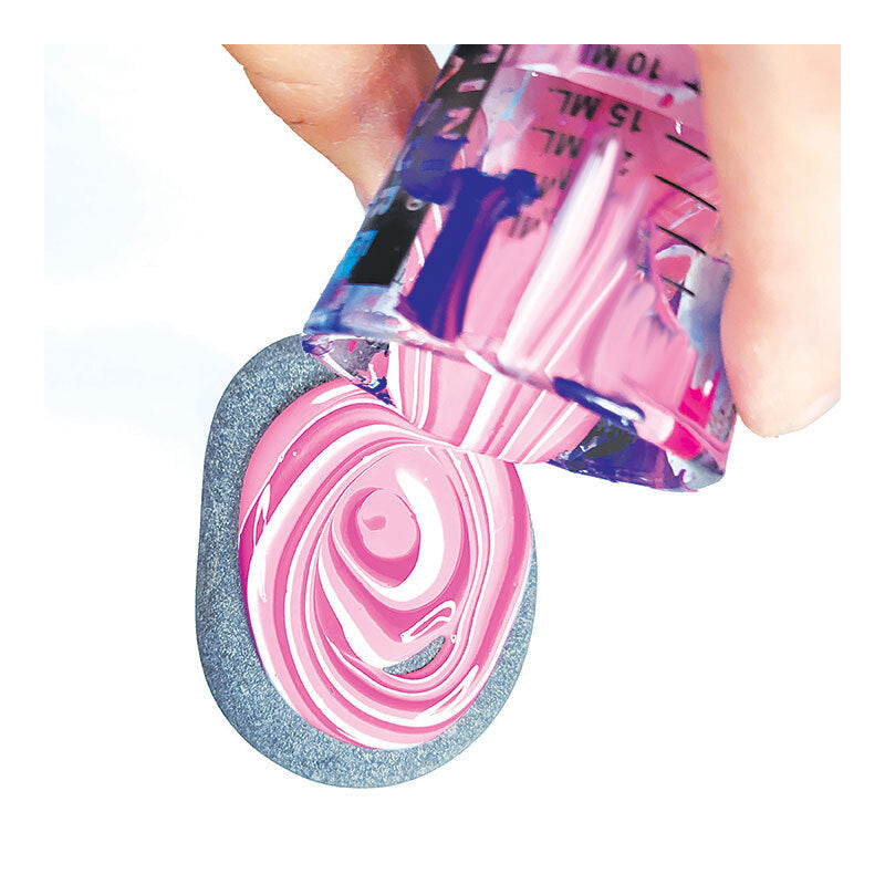 Craft Maker Paint Pour Rock Art Craft Activity Kit