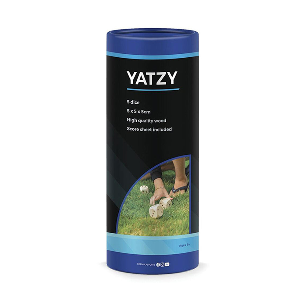Formula Sports 5cm Yatzy Outdoor Wooden Dice Outdoor Toy
