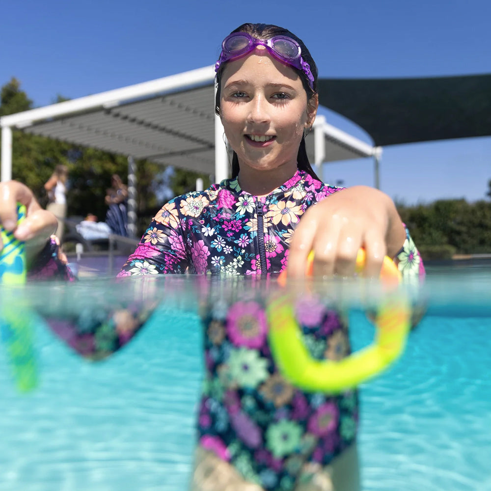 3pc Cooee Neoprene Swimming Pool Round Dive Rings 16cm 6+