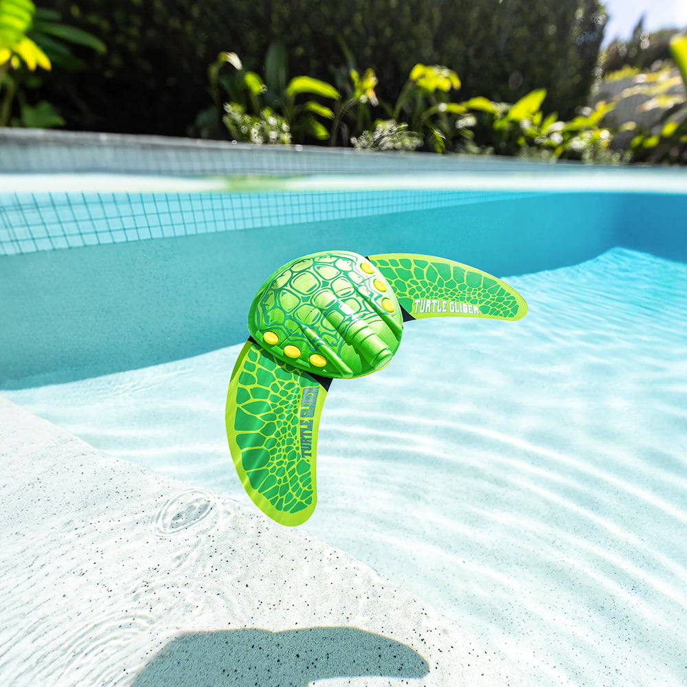 Cooee Turtle Glider Swimming Pool Dive Toy 24cm Green 6+