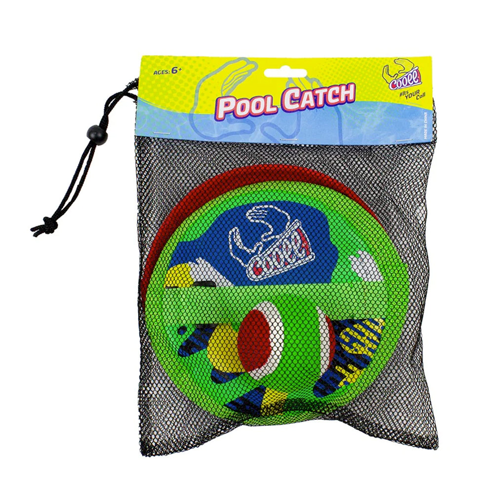 3pc Cooee Neoprene Pool Catch Throwing Beach Game 6+