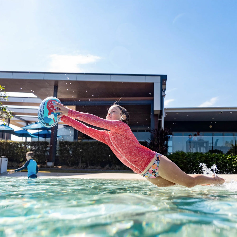 Cooee 11" Beach/Pool Football Neoprene Ball Assorted 6+