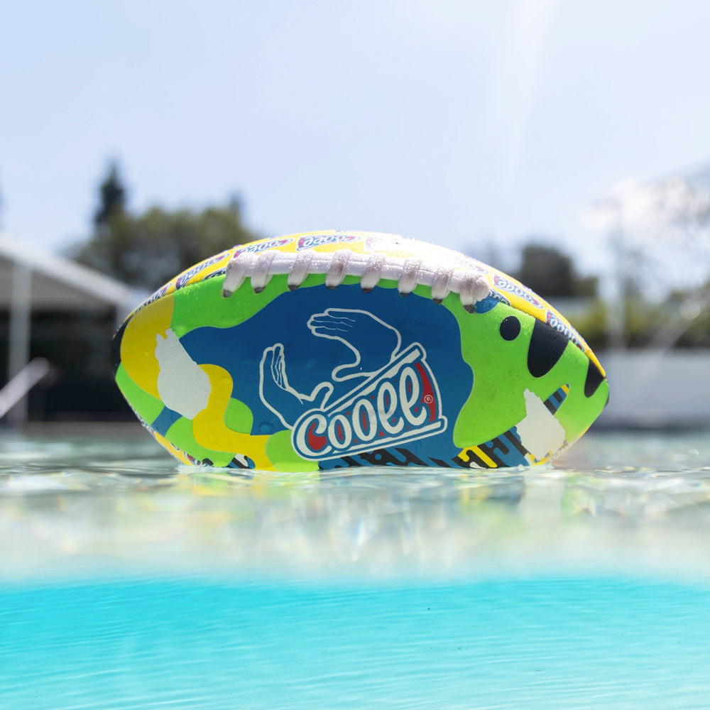 Cooee 9" Beach/Pool Football Neoprene Ball Assorted 6+