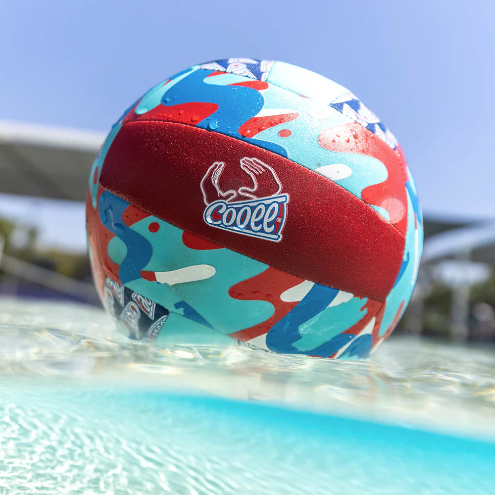 Cooee Volleyball Beach/Pool Neoprene Ball 22cm Assorted 6+