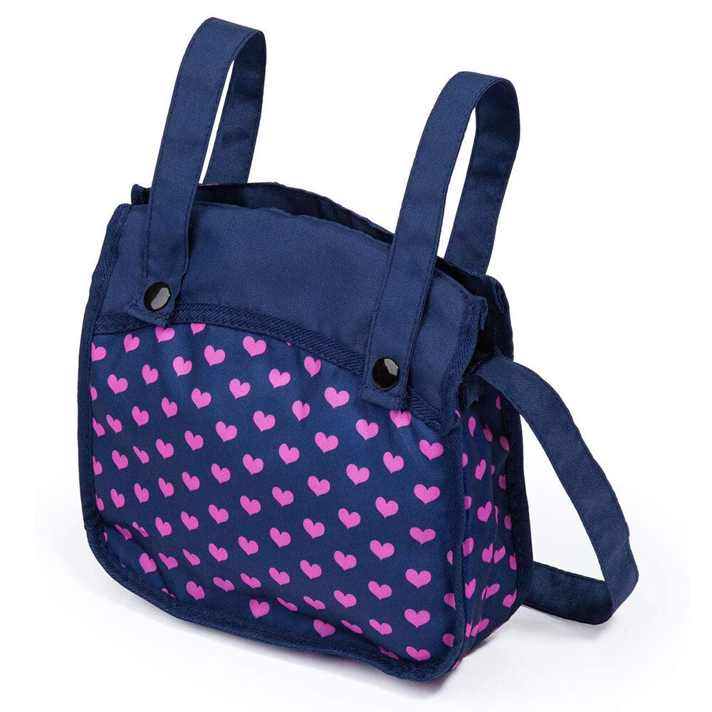 211-26254-bayer-twin-neo-doll-pram-blue-w-pink-hearts-unicorns