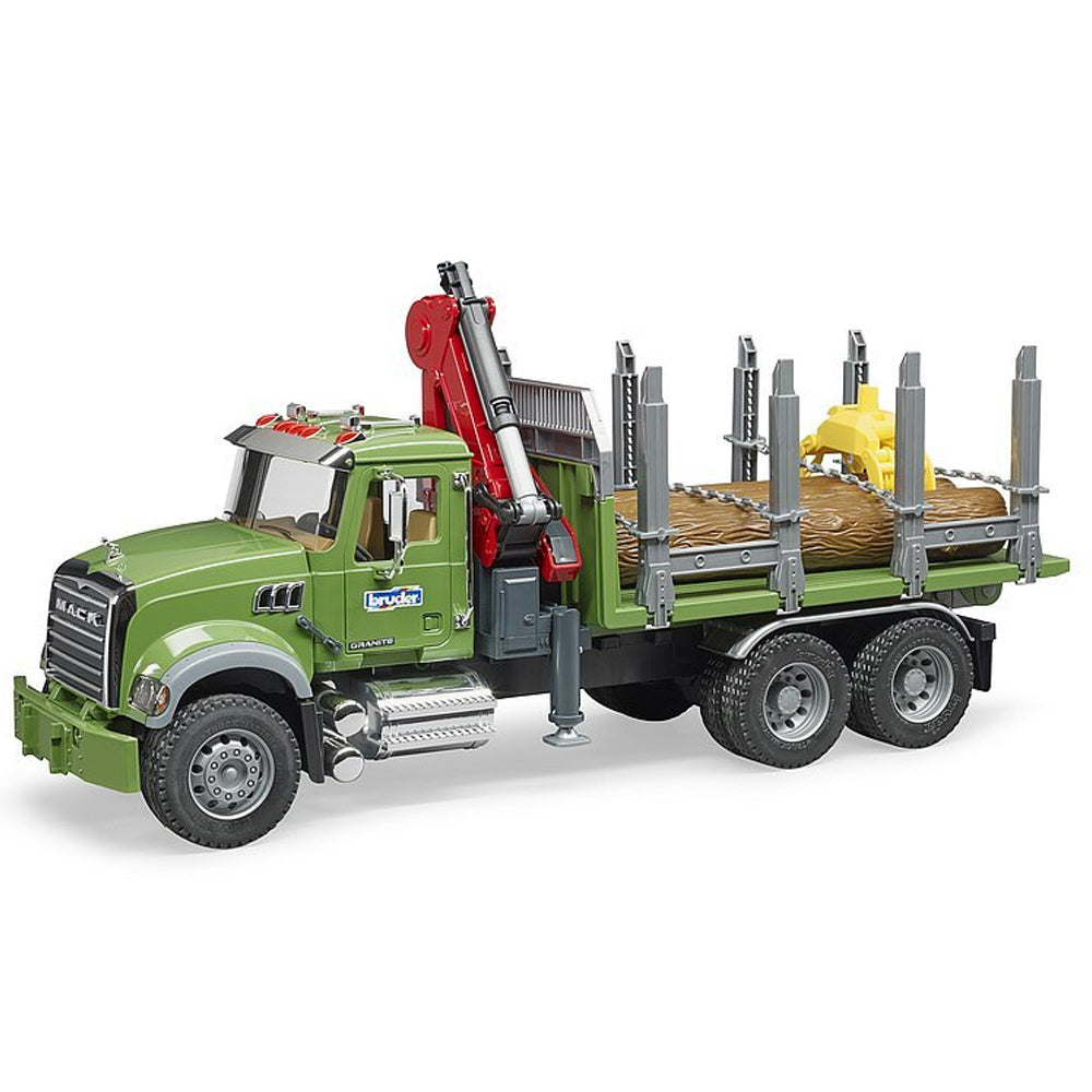 240-02824-bruder-1-16-mack-granite-timber-truck-w-crane-logs-kids-toy-4y