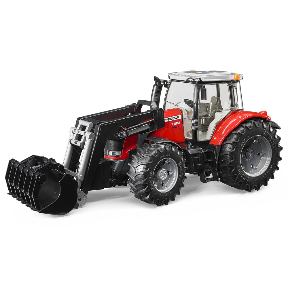 240-03047-bruder-1-16-massey-ferguson-7624-44-5cm-tractor-w-front-end-loader-toy-3y