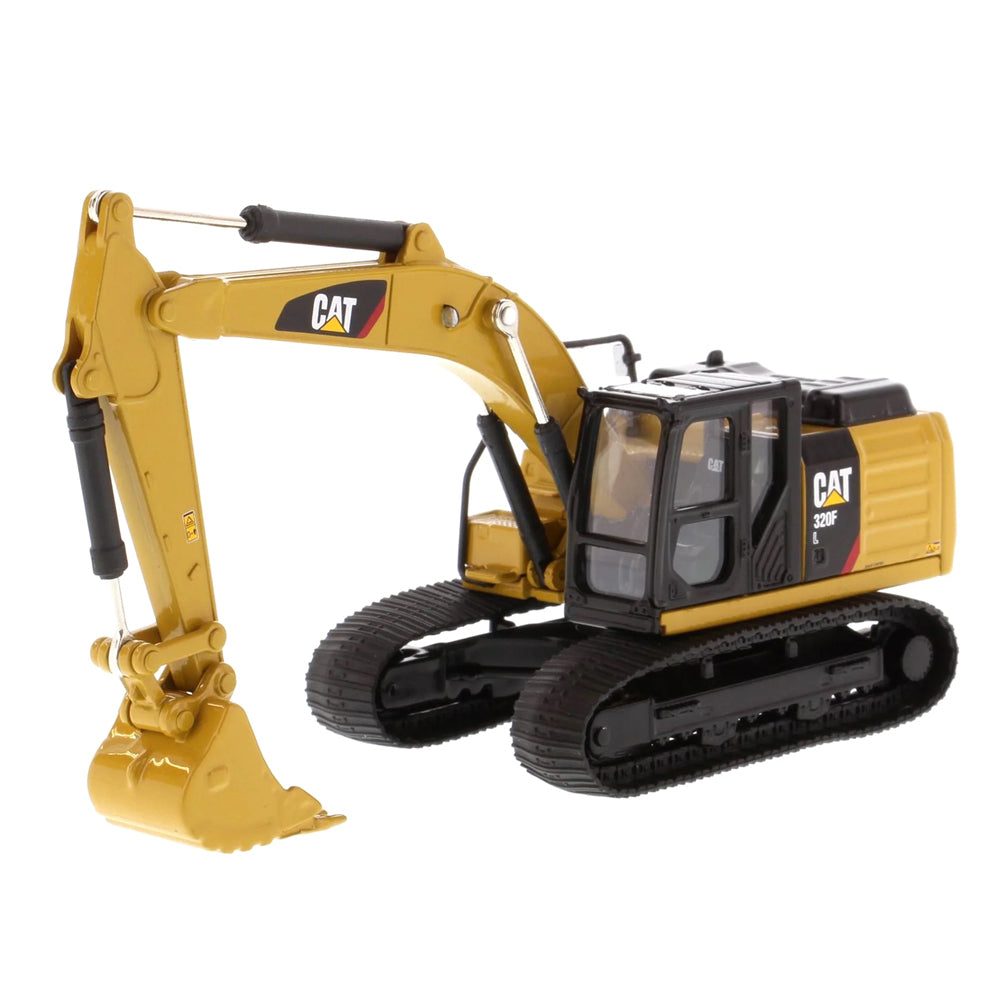 42084644-diecast-masters-1-64-cat-320f-l-hydraulic-excavator-model-kids-toy-8y