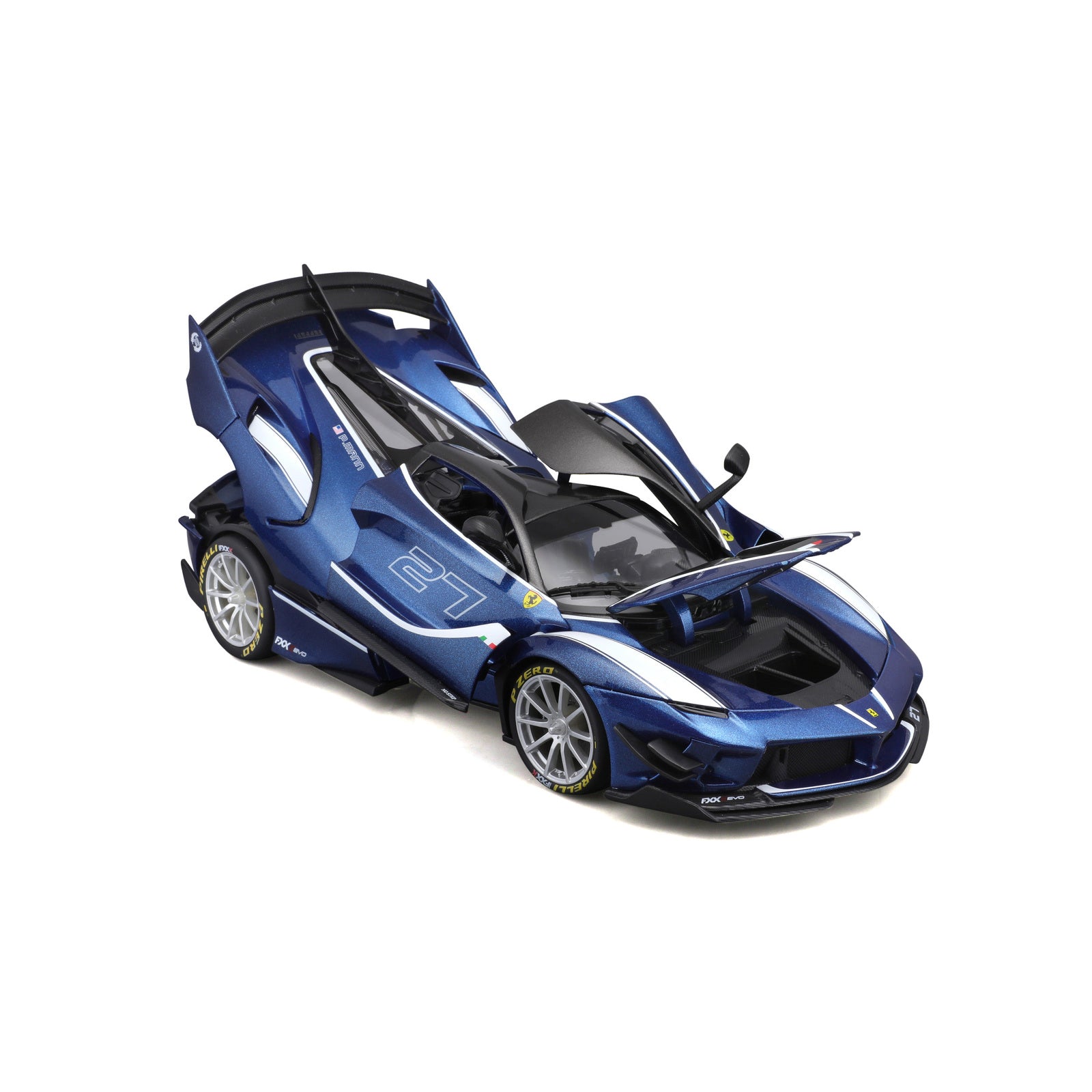 44016012blu-maisto-1-18-r-p-fxx-k-evo-no-70-blue-model-car-kids-childrens-toy-3y