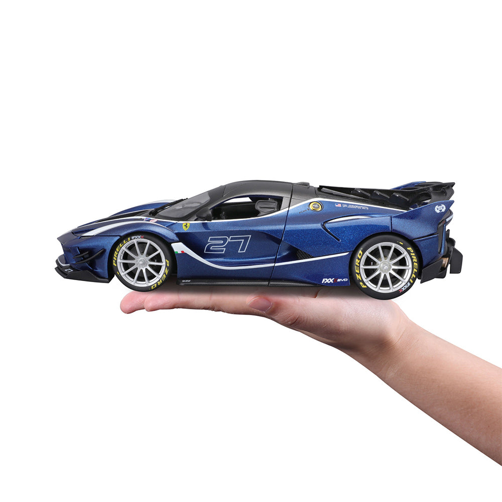 44016012blu-maisto-1-18-r-p-fxx-k-evo-no-70-blue-model-car-kids-childrens-toy-3y