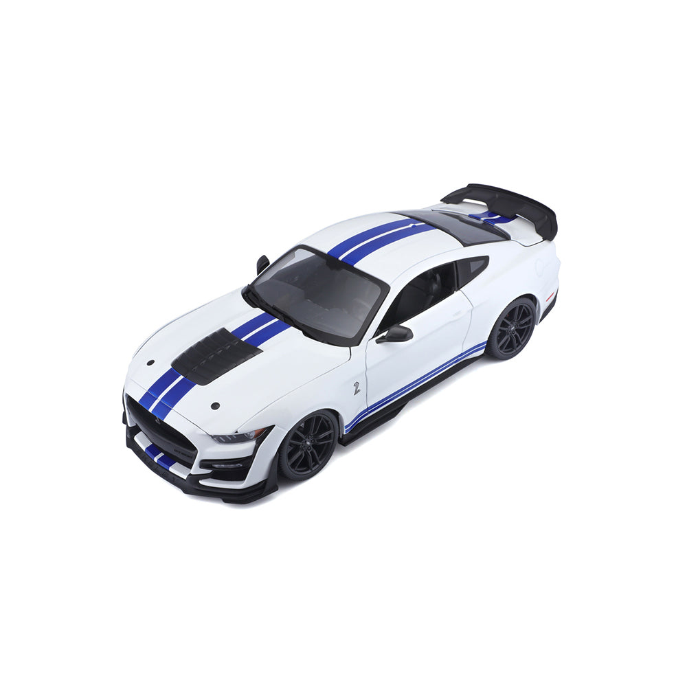 45131452whi-maisto-1-18-2020-ford-mustang-shelby-gt-500-white-model-car-toy-3y
