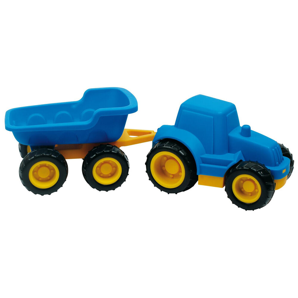 Beleduc Tractor & Trailer Sandpit Toy Sandbox Play Children/Kids - 3y+