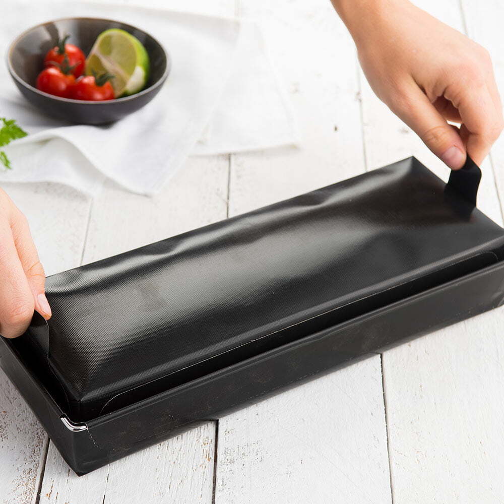 1-ddd-436-nostik-reusable-32x12cm-steam-roast-trays-black