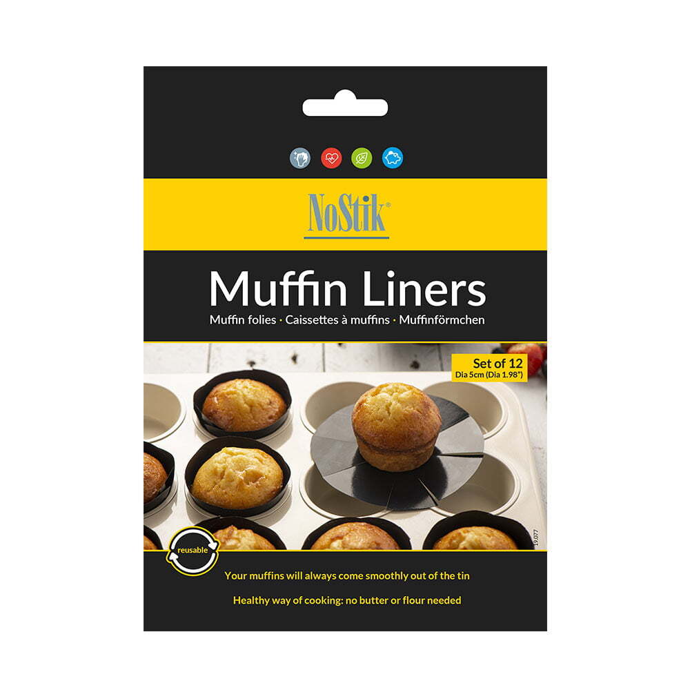 1-ddd-690-12pc-nostik-round-non-stick-5cm-muffin-liner-set-black