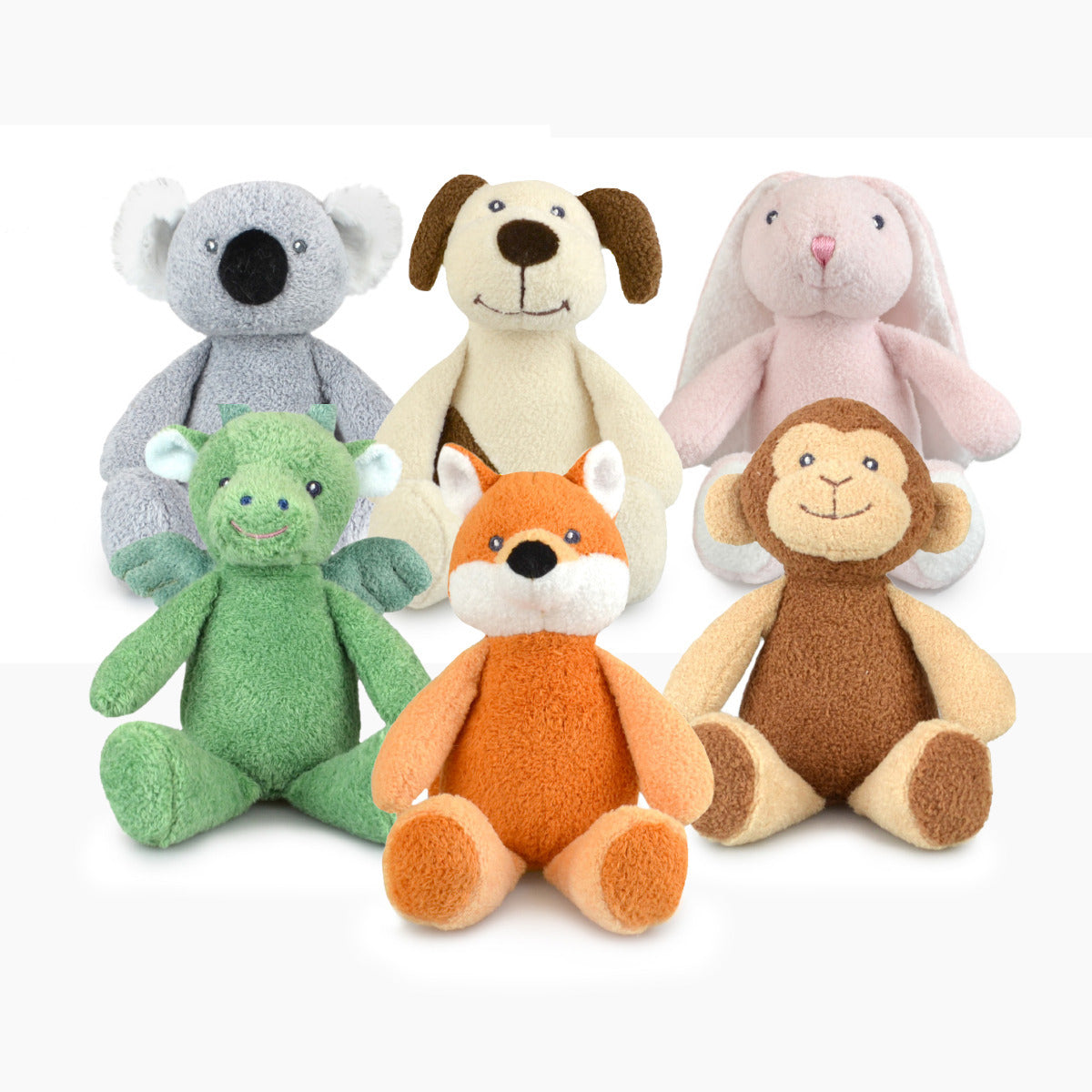12i0200000-frankie-friends-20cm-nursery-animal-rattles-mix-soft-toy-3y-assorted