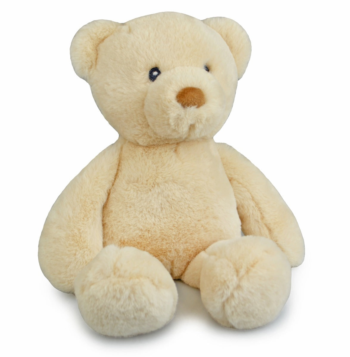 12i0336007-korimco-33cm-bears-logan-soft-toy-kids-children-3y-beige