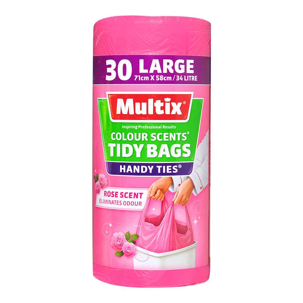 13359-ros-multix-pk-30-tidy-bags-handy-ties-large-34l-71cm-x-58cm-rose