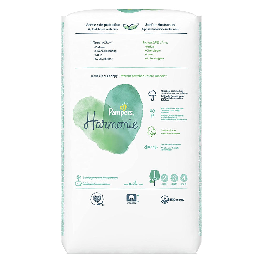 156506-2x-50pc-pampers-harmonie-nappies-diapers-size-1-2-5kg