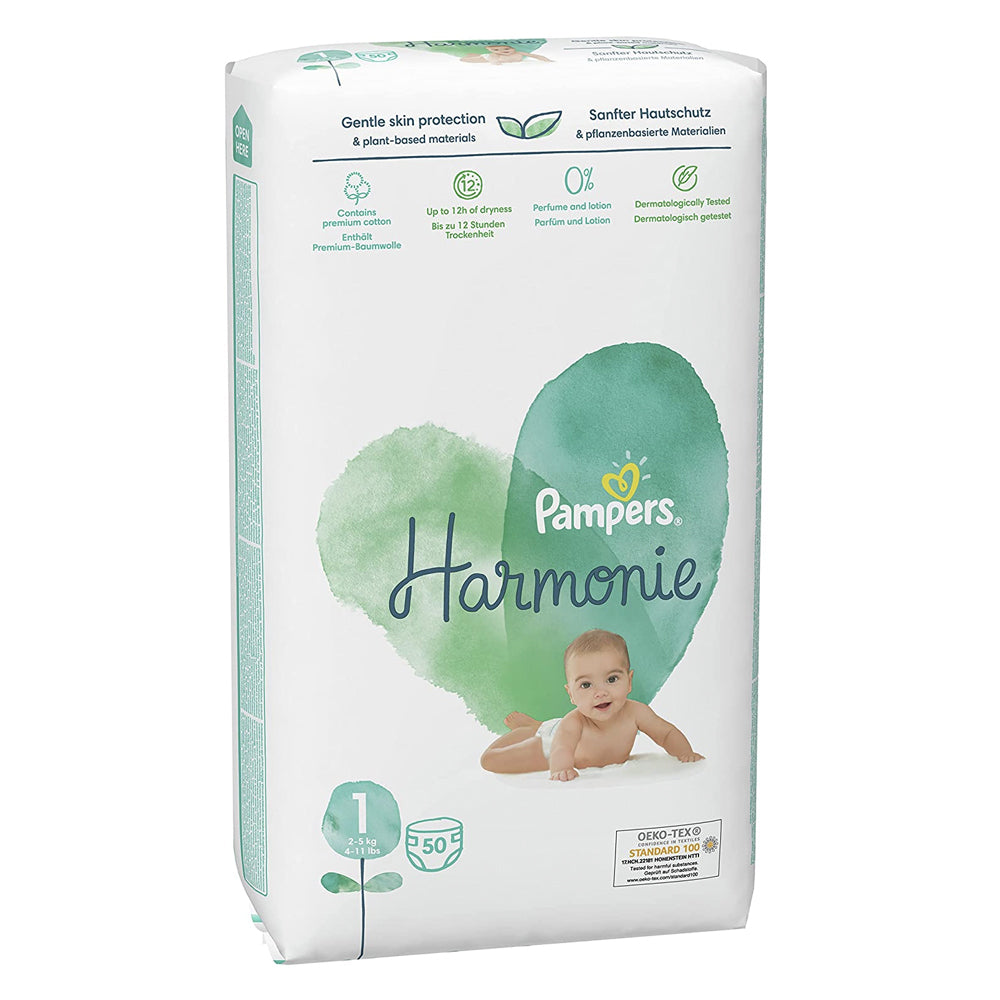156506-2x-50pc-pampers-harmonie-nappies-diapers-size-1-2-5kg