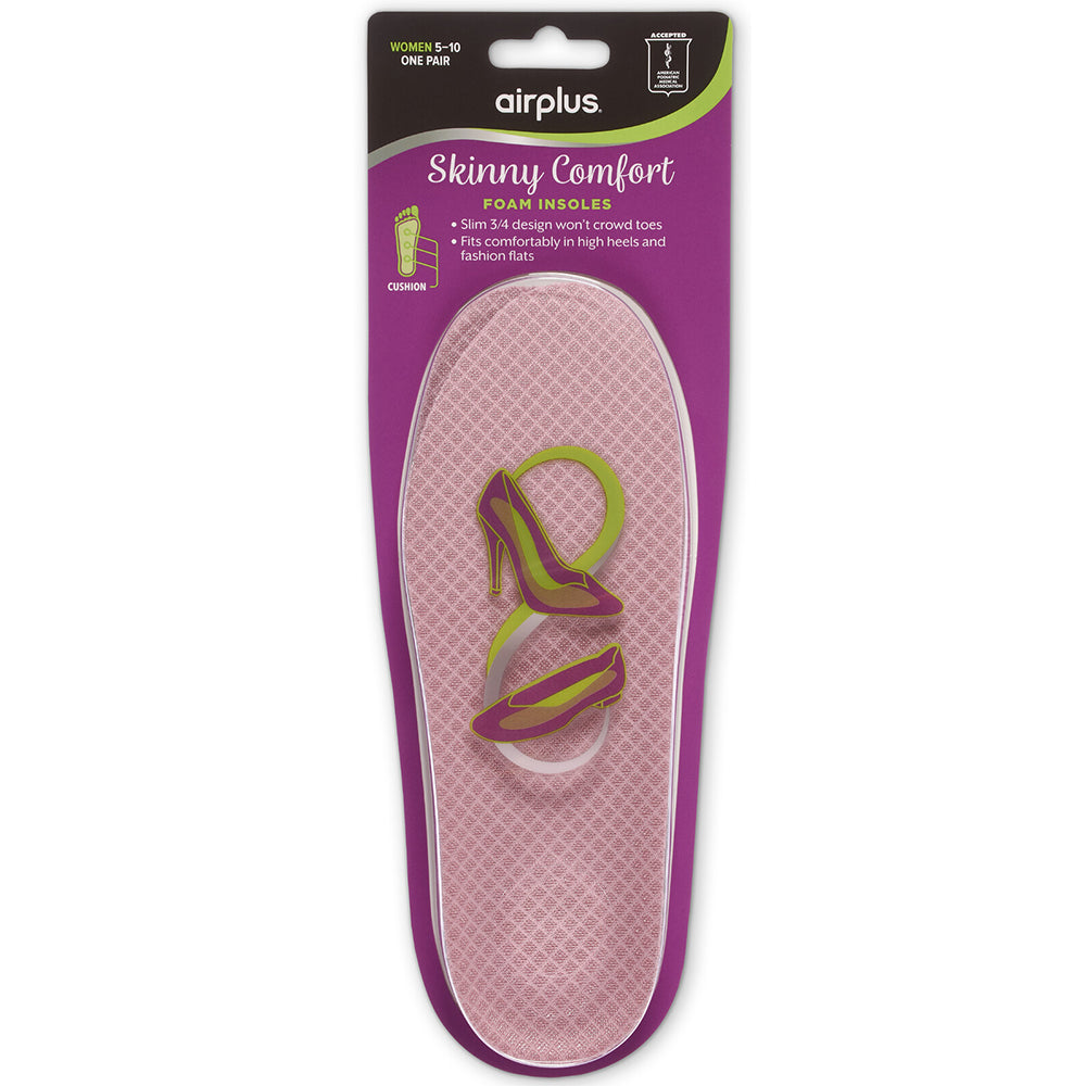 21017-airplus-us-women-5-11-skinny-comfort-foam-insoles-slim-design-cushion