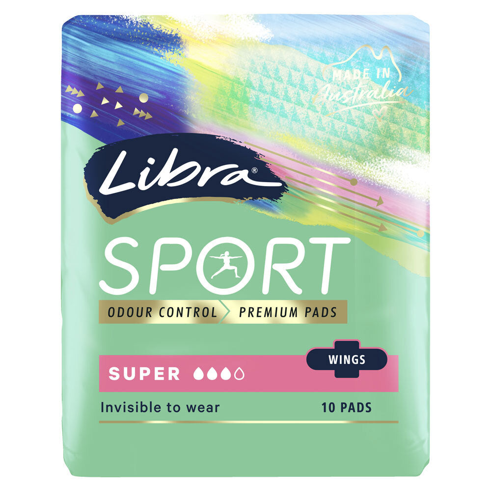 2324635-10pc-libra-premium-pads-sport-invisible-to-wear-odour-control