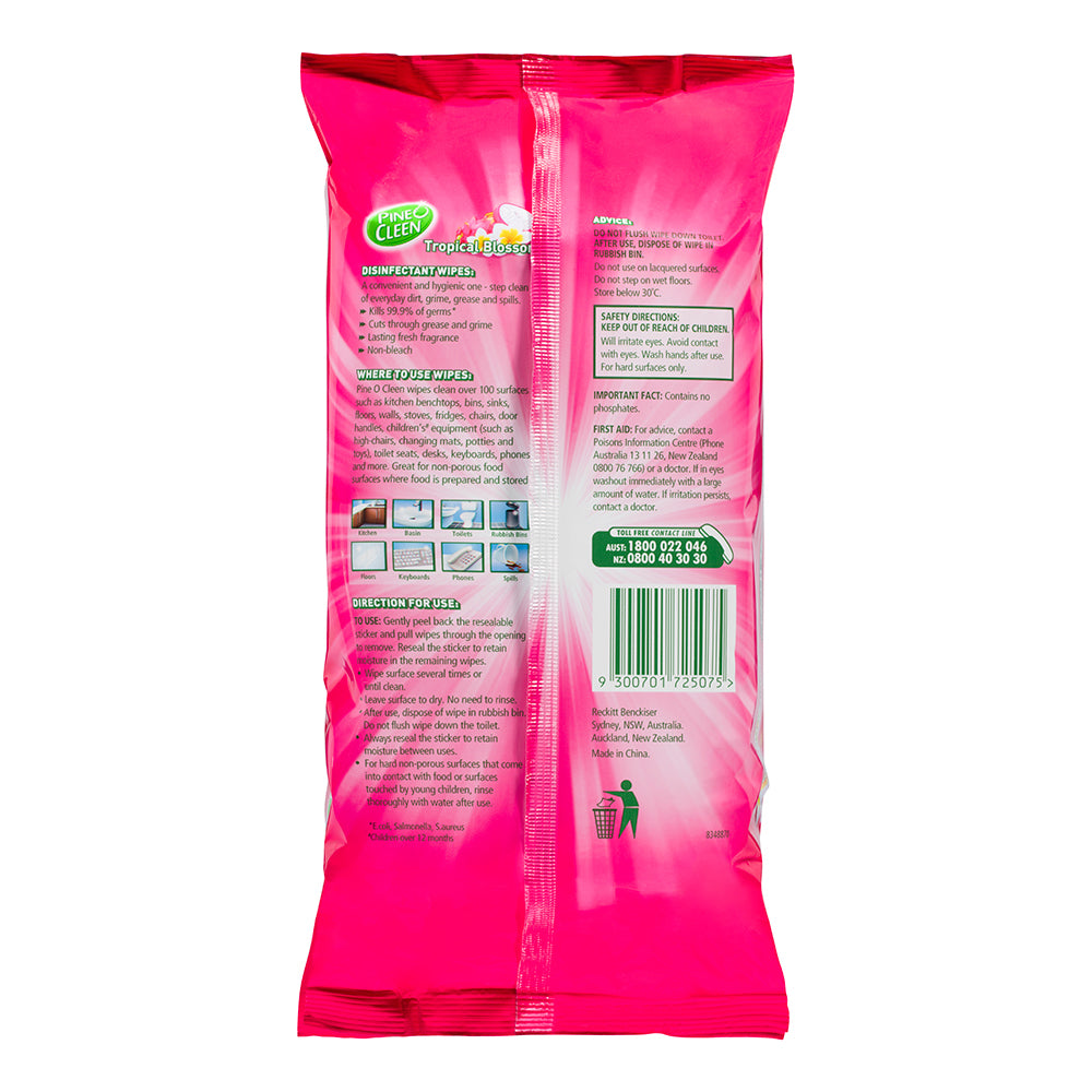 3120954-120pc-pine-o-cleen-tropical-blossom-household-grade-disinfectant-wipes