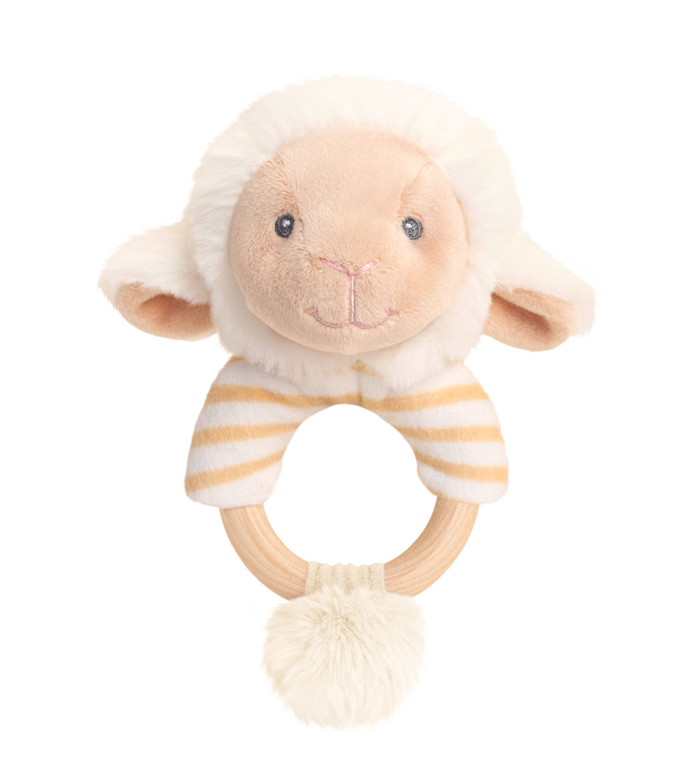47c0149046-keeleco-14cm-nursery-ring-rattles-soft-toy-0m-assorted