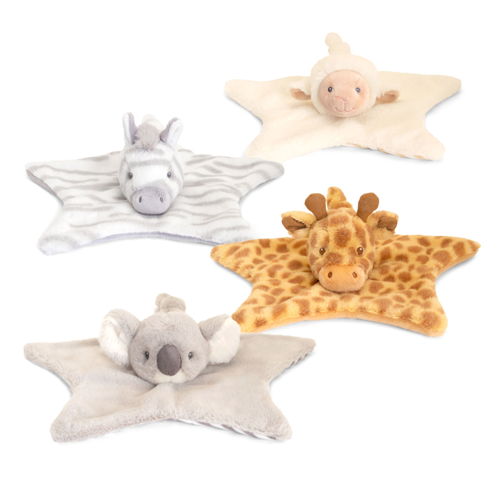 47c0327110a-keeleco-32cm-nursery-blanket-soft-toy-0m-assorted