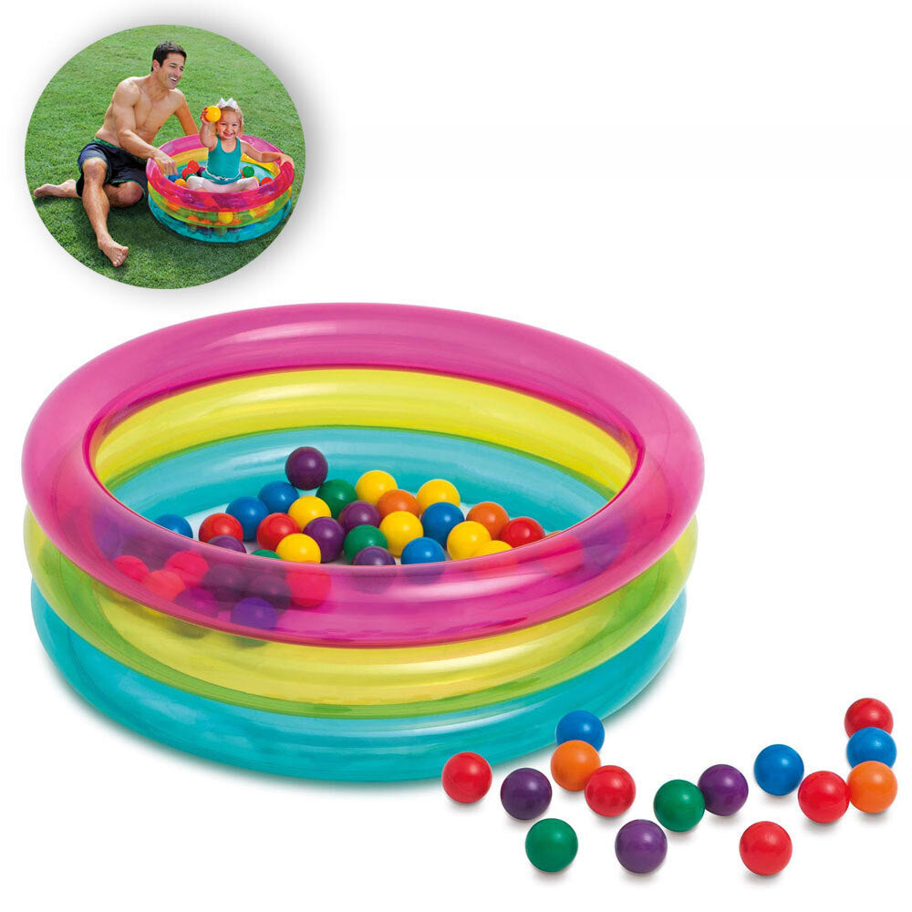 48674np-intex-classic-3-ring-baby-ball-pit
