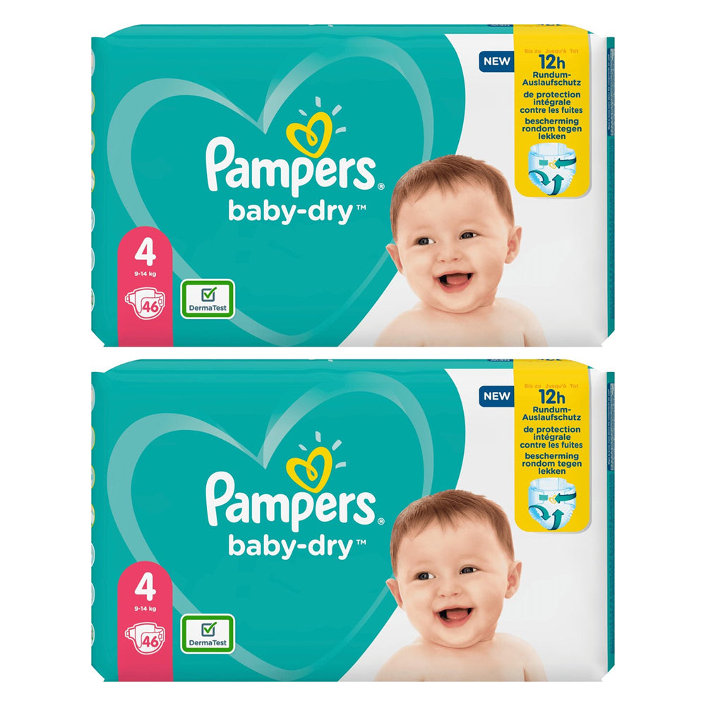 497129-2x-46pc-pampers-baby-dry-nappiesnappy-diaper-size-4-9-14kg