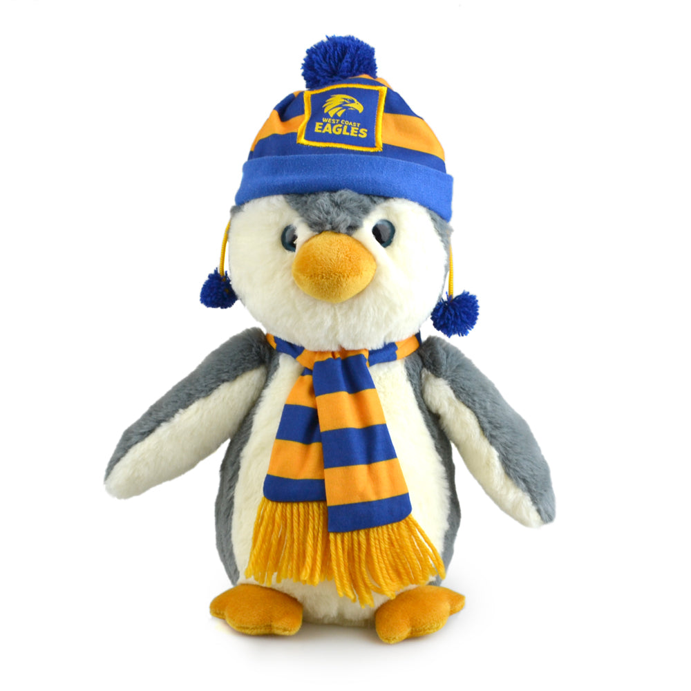 500273334-korimco-27cm-afl-penguin-west-coast-soft-stuffed-toy-3y