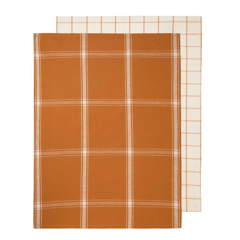 5100002500059345-2pc-j-elliot-check-tea-towels-50x70cm-ginger-sand