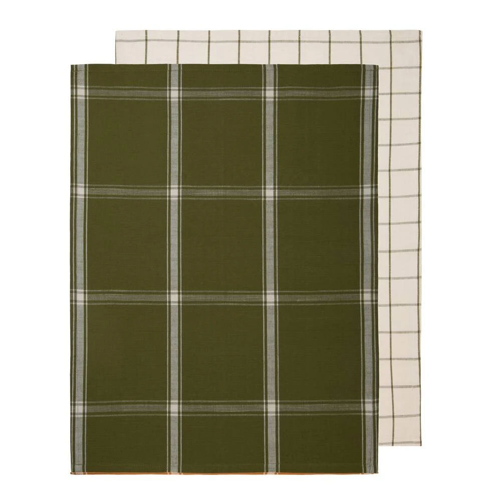 5100002500059347-2pc-j-elliot-check-tea-towels-50x70cm-olive-sand