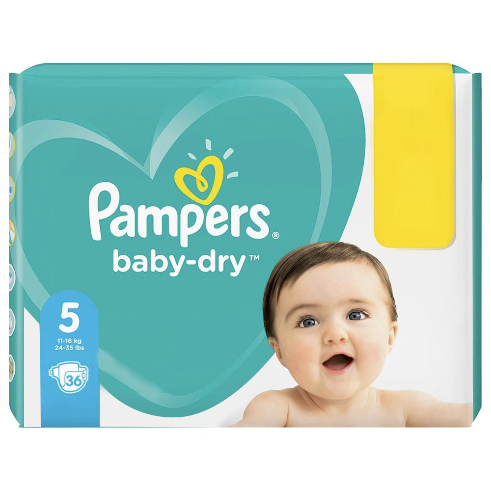 515117-4x-36pc-pampers-baby-dry-nappies-diapers-size-5-11-16kg