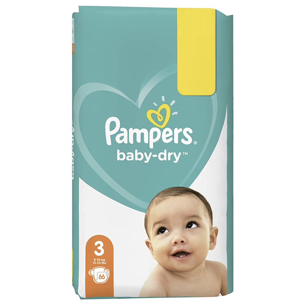 566663-3x-66pc-pampers-baby-dry-nappies-diapers-size-3-6-10kg