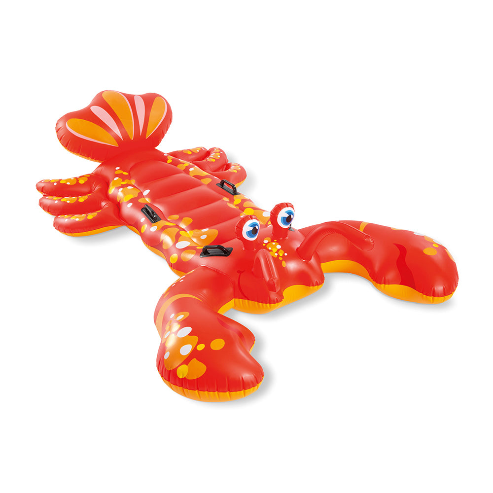 57528np-intex-giant-lobster-213cm-ride-on-inflatable-pool-float-red-3