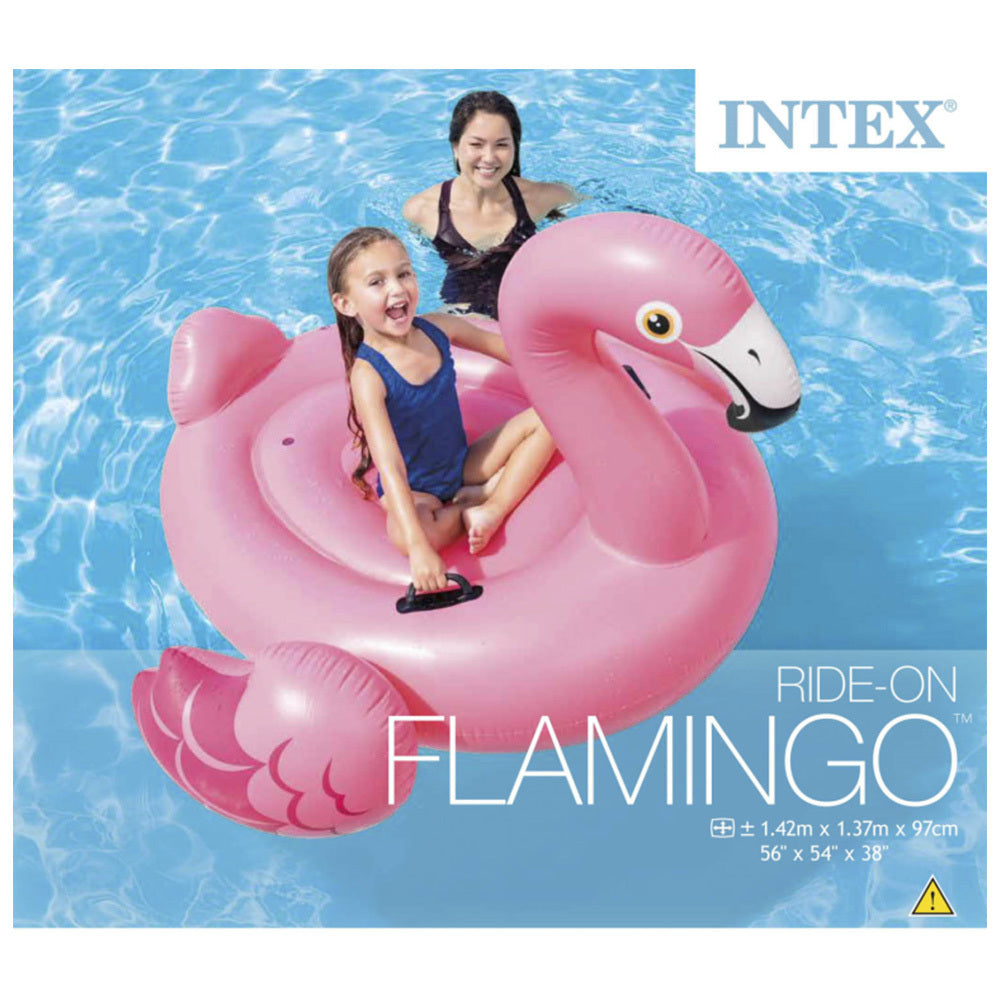 57558np-intex-142cm-pink-flamingo-inflatable-ride-on-toy